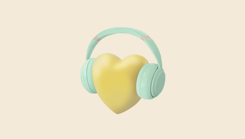 heart headphones