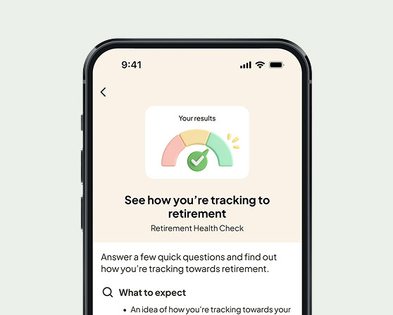 Retirement Health Check in the Rest App