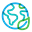 Leaf forms a circle around the Earth