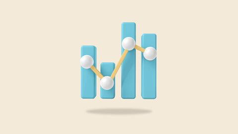 Line and column graph