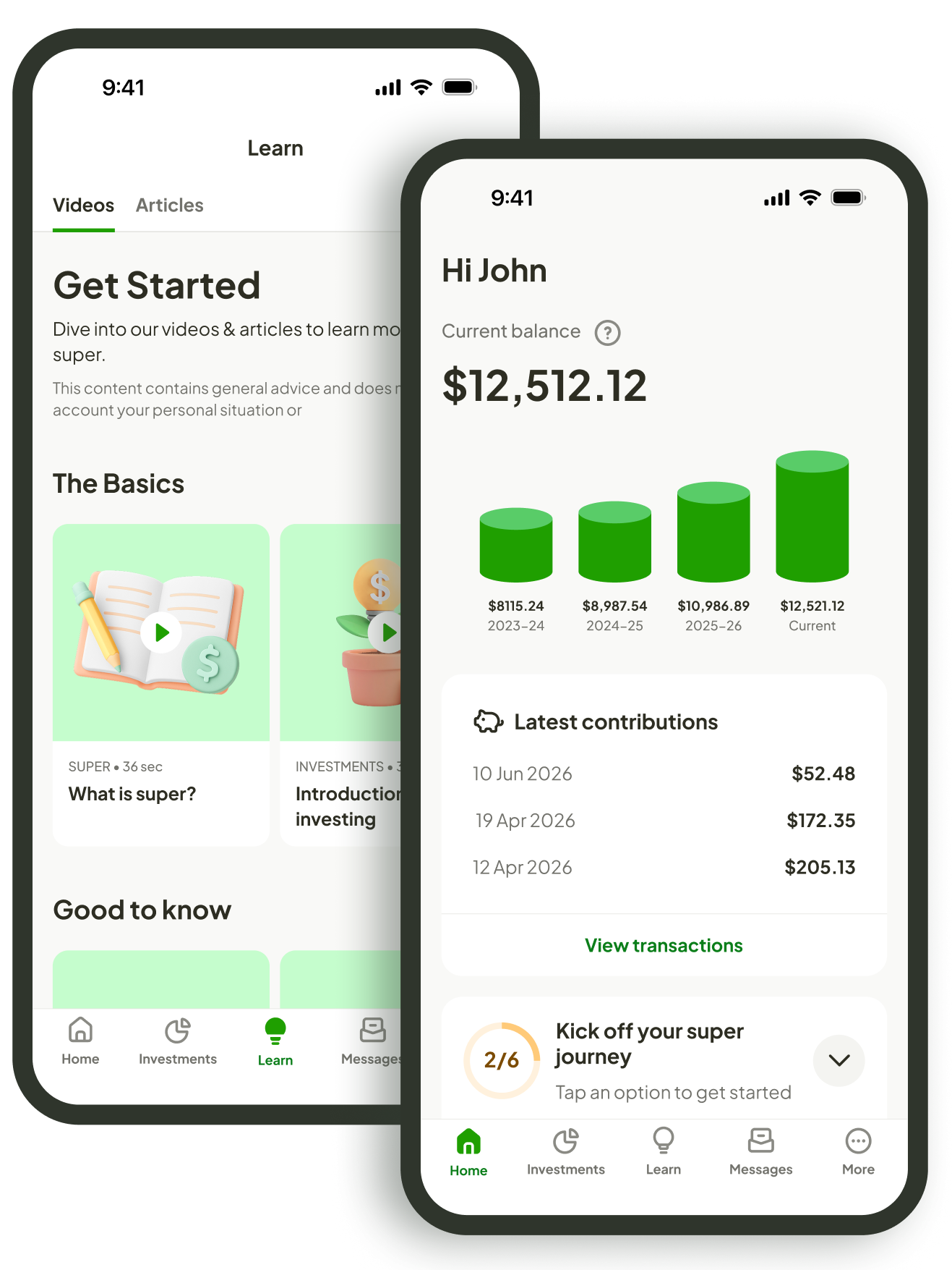 Rest app screenshots
