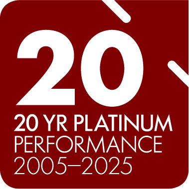 SuperRatings Platinum Performance 2004-2025