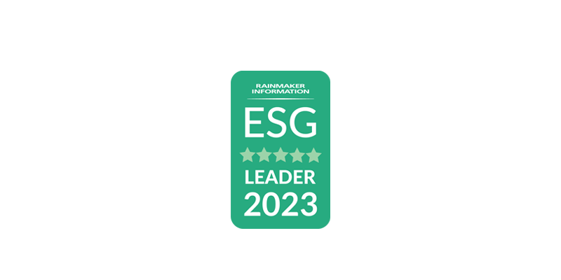 ESG Rainmaker award