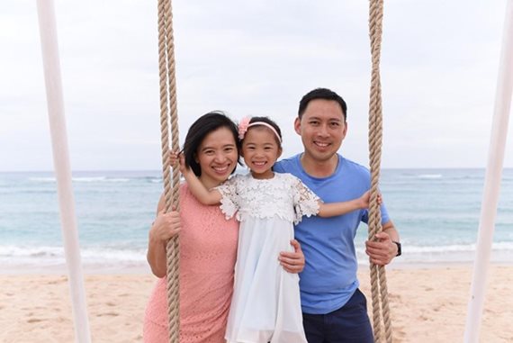 James Foo and family
