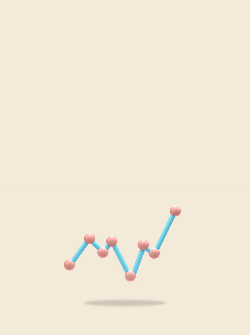 investment line graph