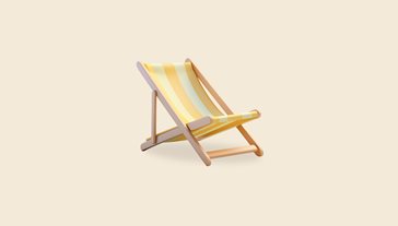 beach lounge chair