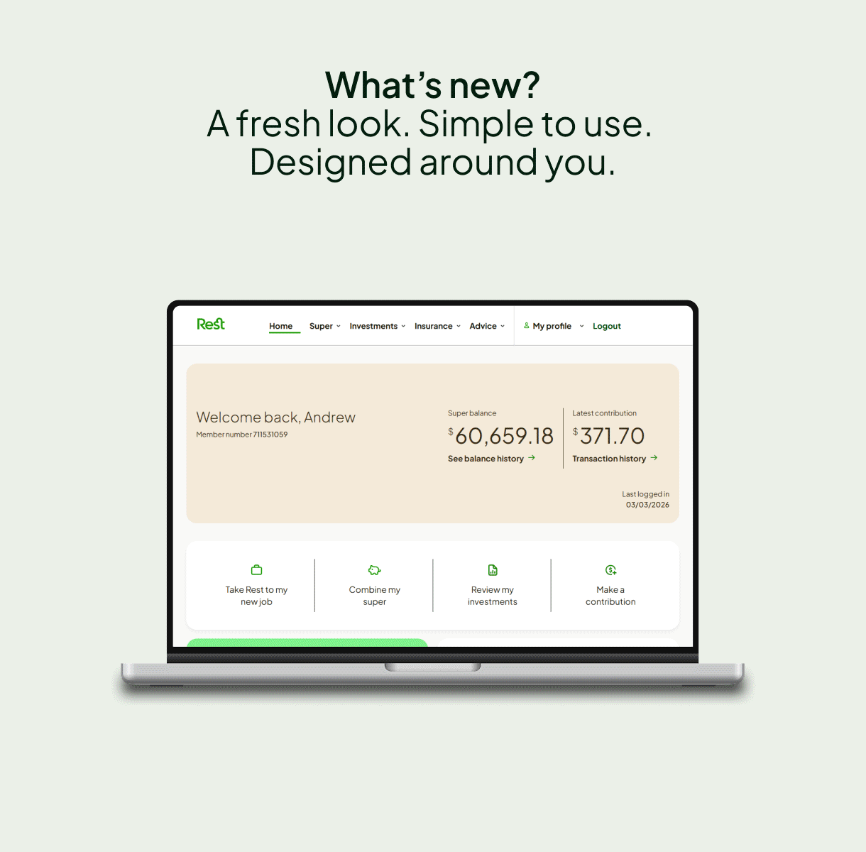 gif of the memberaccess screens