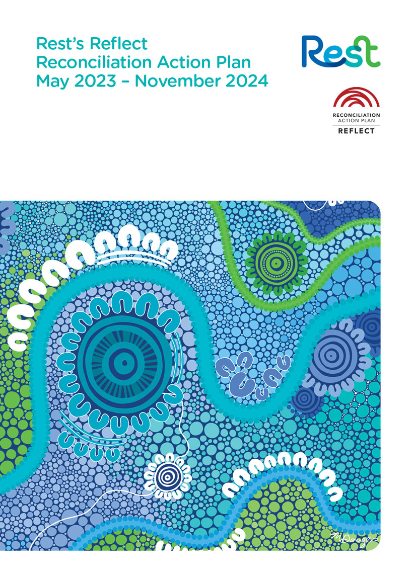 Cover of Rest's Reconciliation Action Plan