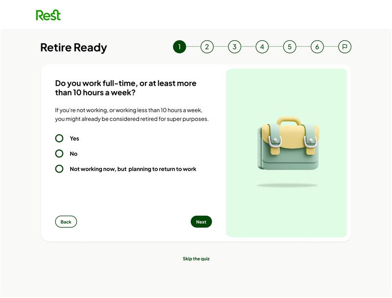 Retire Ready question one