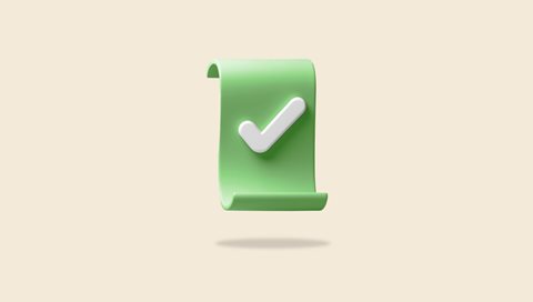 scrolls with tick