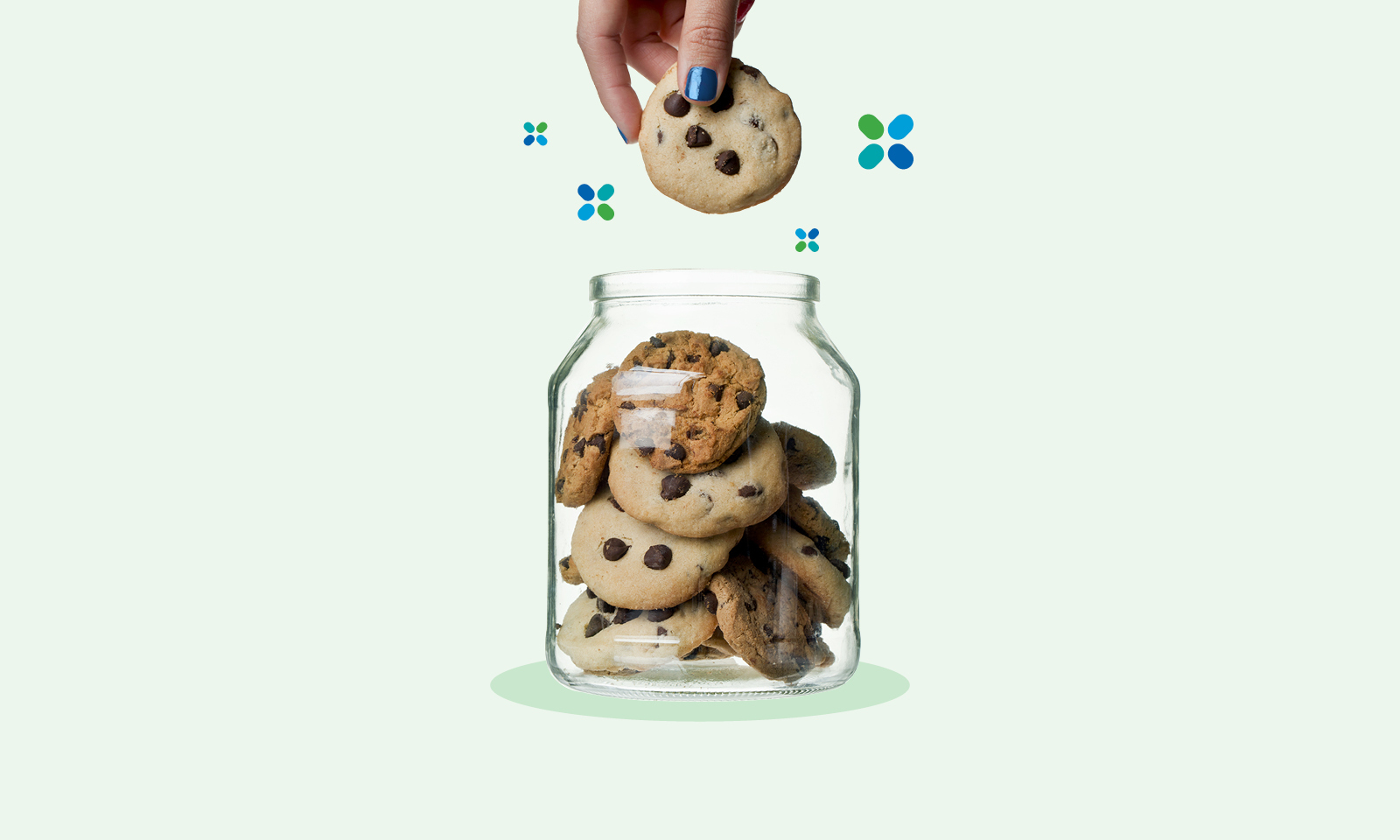 A hand taking a cookie from a cookie jar, a metaphor for accessing your super when you're retired