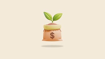 Money plant graphic