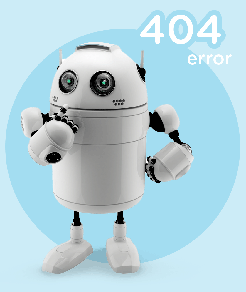 Page Not Found Robot