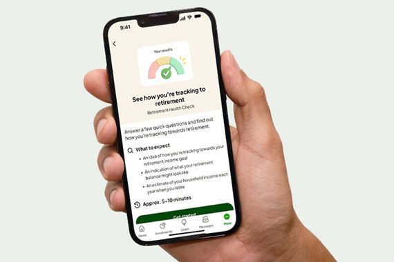 A hand holding a phone and showing the Rest App