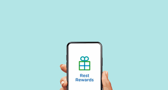 Rest Rewards on the Rest App